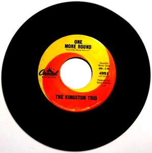 THE KINGSTON TRIO - Reverend Mr Black / One More Round - 45RPM 1963 Capitol 4951 - Imagen 1 de 4