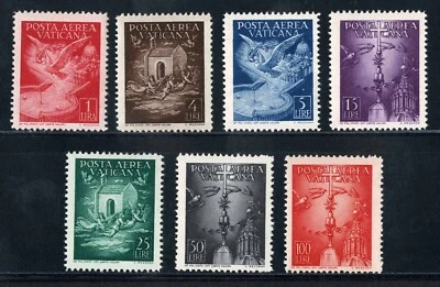 Vatican 1947 Air Mail Set Never Used - Image 1 of 2