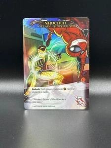 2024 Marvel Renditions Spider Man Legendary TCG SHOCKER SINISTER SIX Insert - Picture 1 of 2