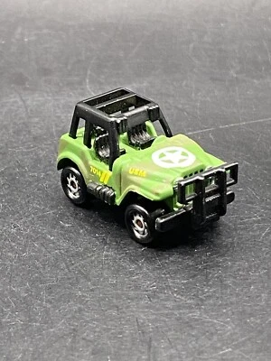 Micro Máquinas Galoob Jeep Wrangler Ejército Militar Coche de Juguete Coleccionable de Colección Foto 1 de 4