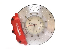 QwikStop Performance Disc Brake Caliper Wall Clock Rotor Qwik Stop WORKING - Picture 1 of 5