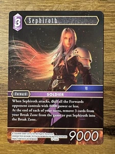 Final Fantasy TCG Opus 11 Sephiroth 11-138S *NON-FOIL* Starter Trading Card - Picture 1 of 2