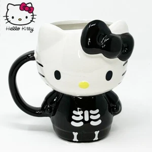 Hello Kitty Halloween schwarz Skelettbecher - Bild 1 von 4