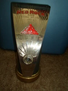 Red Rock Extra Special Cider Hallowed Out Lamp No Parts Just Shell Heavy From UK - Picture 1 of 6