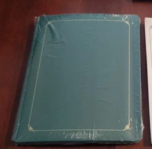 Creative Memories Original 12x15 Green w/ Gold Foil 15 page Album SEALED - Picture 1 of 5