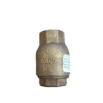 MY STORE Nibco T-480-Y 3/8" 120 Lb 250 PSI Bronze Lift In-Line Check Valve