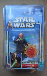 STAR WARS AOTC SAESEE TIIN JEDI MASTER 2002 EXCELLENT Z215 - Picture 1 of 7