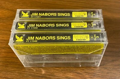 Jim Nabors Sings - Readers Digest Cassette Tapes - Set of 3 tapes - New/Sealed - Image 1 of 3