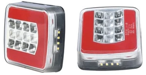 2 x GLO TRAC ""patentiert"" LED 12V/24V RÜCKLEUCHTEN ANHÄNGERLEUCHTEN (TRS004) gow trac - Bild 1 von 1