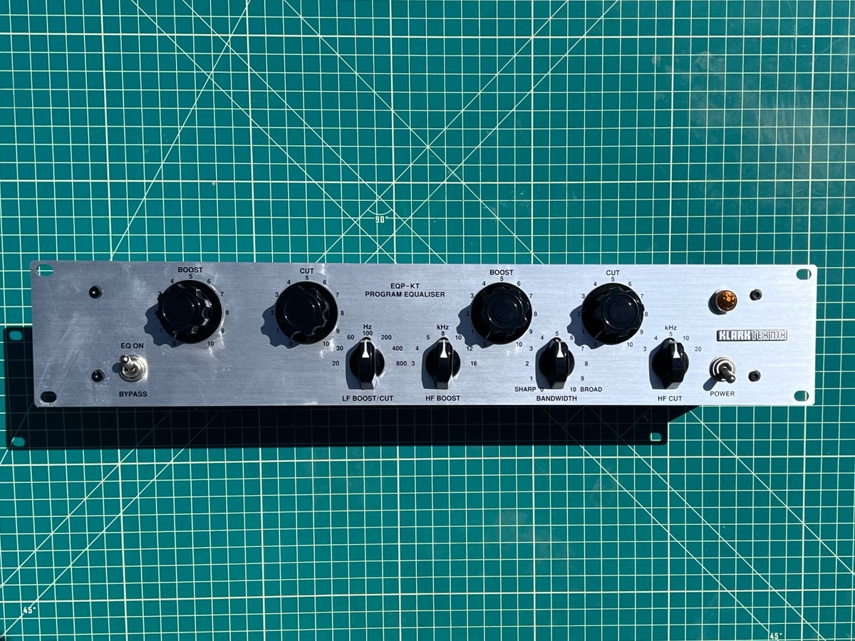 KLARK TEKNIK Graphic Equalization Signal Processors & Rack KLARK TEKNIK Graphic Equalization Signal Processors & Rack