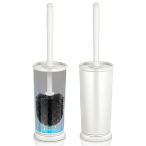 HOMEMAXS 2 Sets Toilet Brushes Holders for Office Bathroom Cleaning Supplies - Picture 1 of 9