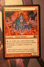 Grim lavamancer m12 magic 2012 mtg magic vo ex