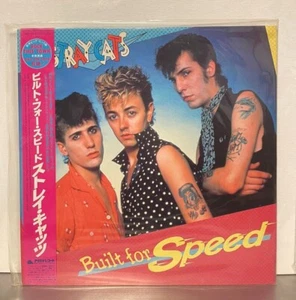 EX/EX Japan 1981 STRAY CATS Built For Speed LP Rockabilly VINYL Brian Setzer - Picture 1 of 2