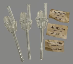 3 x Gärröhrchen Gärröhre Gäraufsatz Original DDR VEB Neuhaus zur Weinherstellung - Bild 1 von 2