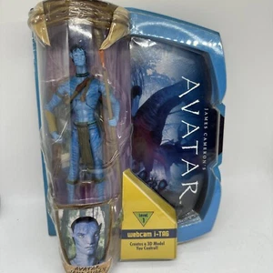 James Cameron's AVATAR Jake Sully Action Figure webcam i-Tag 2009 Mattel - NEW - Picture 1 of 10