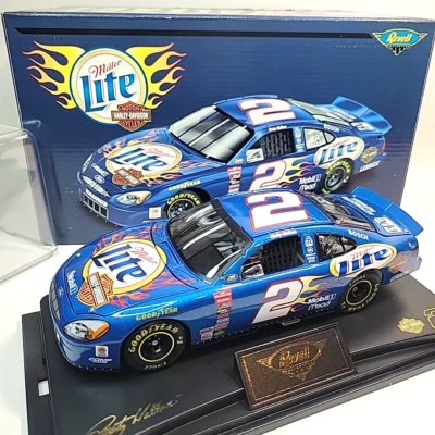 1:24- 2000 Revell Rusty Wallace 1/1002 Miller/Lite Harley Davidson Ford NASCAR - Image 1 of 4