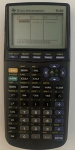Texas Instruments TI-83 Plus Graphing Calculator - Black TESTED WORKS! B4 - Picture 1 of 4