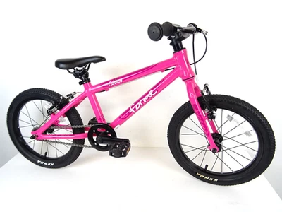 Forme Cubley 16" Stage 3 Mädchen Kinderfahrrad Alter 5-7 wenig gebraucht sehr guter Zustand Hot Pink KB-253 - Bild 1 von 4