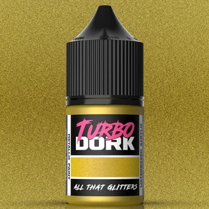 Turbo Dork: All That Glitters Metallic Acrylic Paint 22ml - Picture 1 of 2