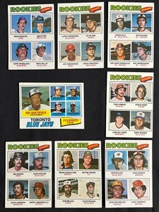 1977 Topps Toronto Blue Jays Team Set 22 Cards With Rookies *Inaugural Season* - Picture 1 of 3