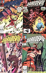 DAREDEVIL NUMBER'S 262-264 & 266. 1ST SERIES. (4 ISSUE 1989 LOT). - Picture 1 of 21