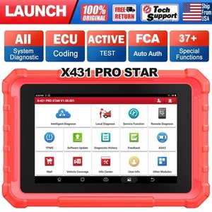 Escáner bidireccional OBD2 LANZAMIENTO X431 PRO estrella herramienta de diagnóstico automático codificación ECU - Imagen 1 de 15