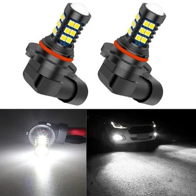 For VW Golf Mk6 2009-2012 LED High Power White 2x 9006 3030 CSP Fog Light Bulbs - Image 1 of 4