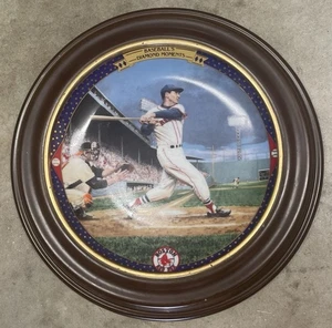 Piatto da collezione "Ted Williams: Last Time At Bat" #445A Vintage Boston Red Sox - Foto 1 di 4