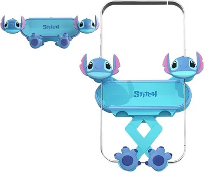 Cute Cartoon Car Phone Holder, Auto-Lock Air Vent Mount for All Cell Phones - Image 1 of 4