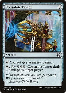 4x Consulate Turret - NM- Aether Revolt - SPARROW MAGIC - Picture 1 of 1