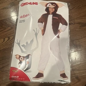 Gizmo Gremlins Halloween Costume Size 8-10 Children’s Worn ONCE Unisex Medium - Picture 1 of 3