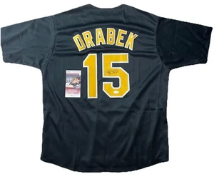 Doug Drabek Autographed/Signed Jersey JSA Cert Pittsburgh Pirates JB4 - Picture 1 of 6