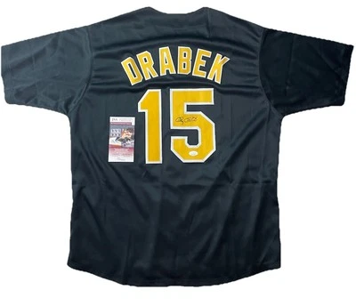 Doug Drabek Autographed/Signed Jersey JSA Cert Pittsburgh Pirates JB4 - Image 1 of 4