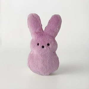 Peeps Pink Bunny Large 16” Furry Plush Stuffed Animal Toy Easter NWOT - Picture 1 of 8