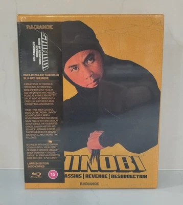 SHINOBI Radiance Films Limited Edition Boxset Blu-ray OOP MINT Ninja Samurai - Image 1 of 4