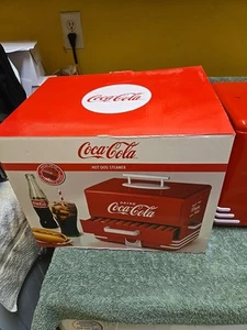 Nostalgia HDS248COKE Coca-Cola Large Hot Dog Steamer - Picture 1 of 5