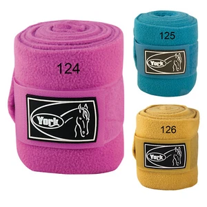 Bende Micro-Pile York Set di 4 Pile Protezione Gambe Cavallo - Foto 1 di 6