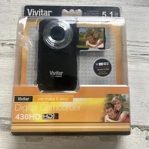 NEW Vivitar 430HD Digital Camcorder 5.1 MP 4x Zoom High Definition NOS - Picture 1 of 8