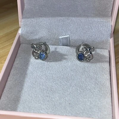 Koala Opal Triplet Plated Stud Earrings from Australia *brand new* souvenir — 第 1/4 张图片