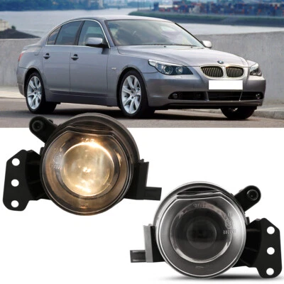 Fog Lights For 2004-2007 BMW 525i 530i 2006-2007 BMW 525xi 530xi 550i Clear Lens Foto 1 de 4