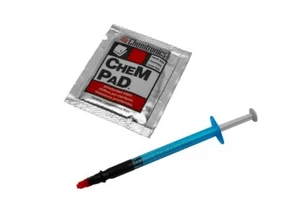 CHEMTRONICS CHEMPAD CP400 WIPE WITH SHINETSU MICROSI THERMAL GREASE TUBE COMBO - Afbeelding 1 van 3