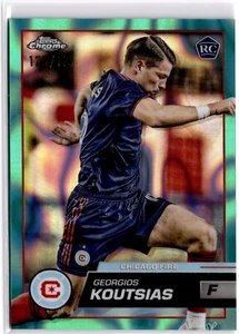 2023 Topps Chrome MLS Aqua Lava Refractor /125 1-200 (Complete Your Set) - Picture 1 of 458
