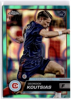 2023 Topps Chrome MLS Aqua Lava Refractor /125 1-200 (Complete Your Set) - Image 1 of 2