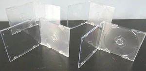 4 empty Slim Jewel Case for 3" CD/DVD single - Photo 1/2
