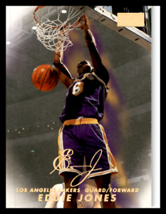 1998 SkyBox Premium #27 Eddie Jones Los Angeles Lakers