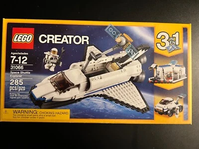 LEGO 31066 - Creator 3-in-1 Space Shuttle Explorer - New!! Sealed!! Retired Set! - Image 1 of 2