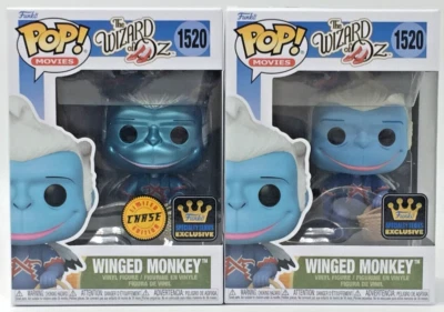 Funko POP! WIzard of Oz Winged Monkey #1520 Funko SE CHASE & Common Set of 2