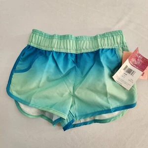 NEW Kanu Surf Blue Janie Athletic Shorts Girls M(8/10) - Picture 1 of 14