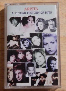 Arista 15 Year History Of Hits Music Cassette - Picture 1 of 2