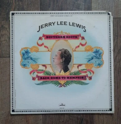 1973 Jerry Lee Lewis Southern Roots Back Home to Memphis Record Vinyl 12" LP Foto 1 de 4